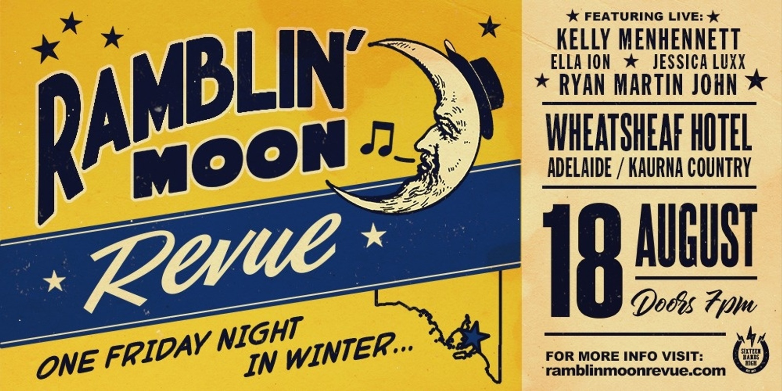 Banner image for Ramblin' (Winter) Moon Revue | Adelaide