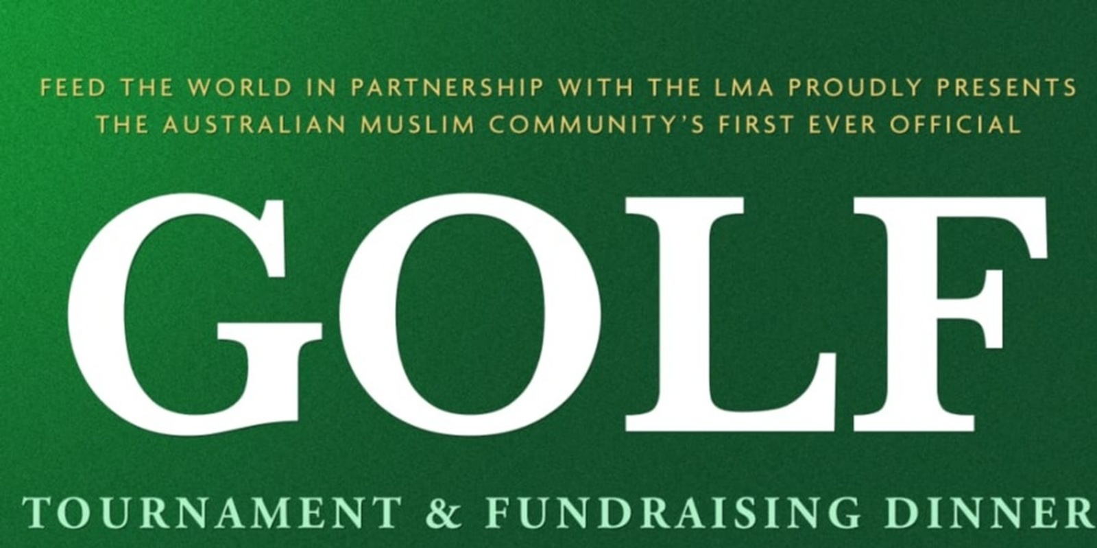 Banner image for AUSTRALIAN MUSLIM GOLF TOURNAMENT