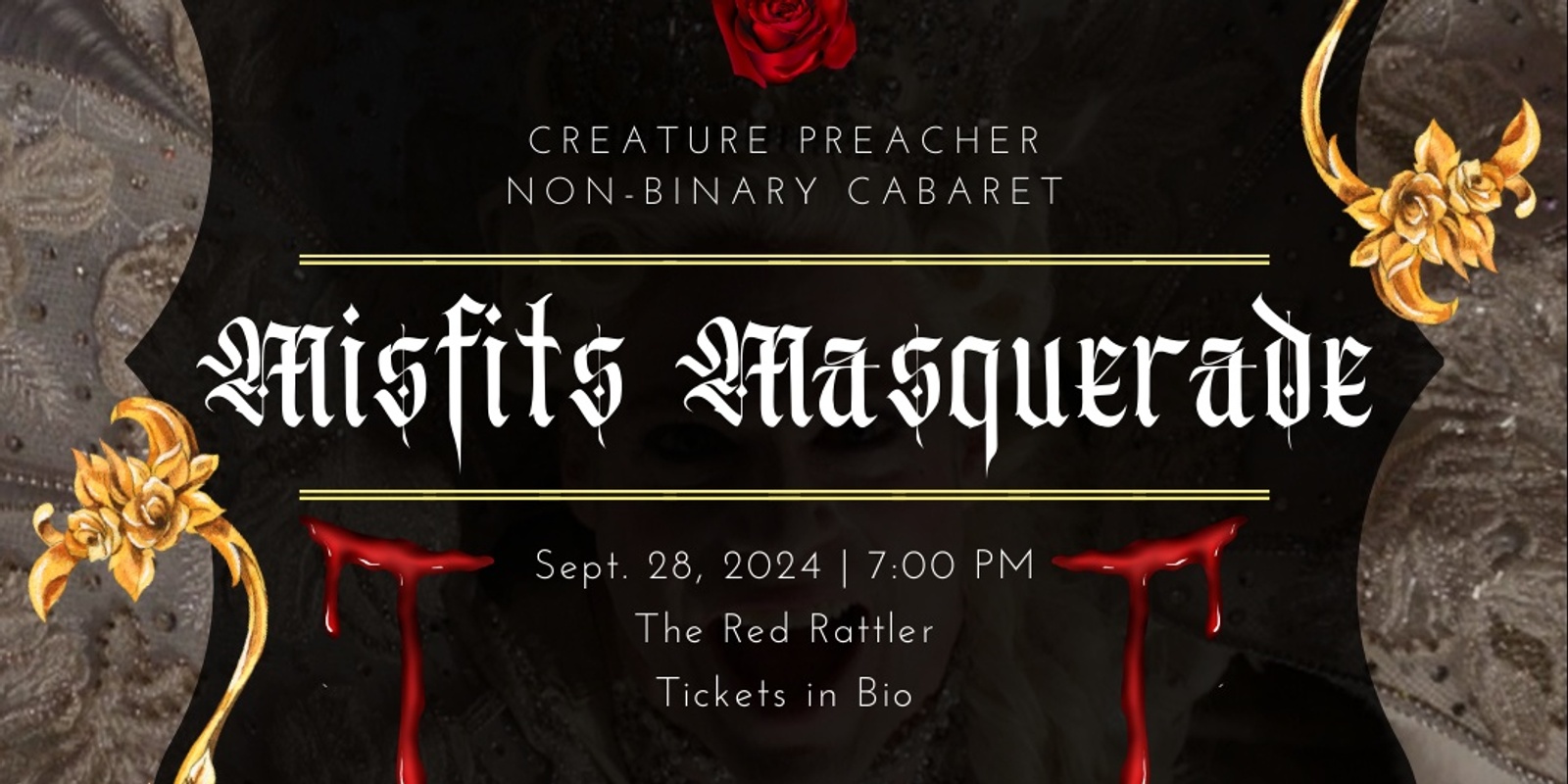 Banner image for Creature Preacher: Misfits Masquerade