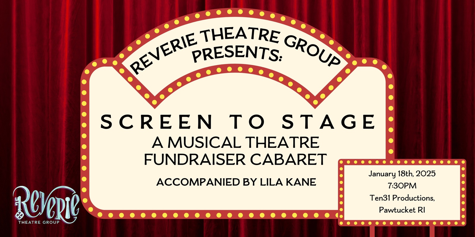 Banner image for Screen to Stage: A Musical Theatre Fundraiser Cabaret