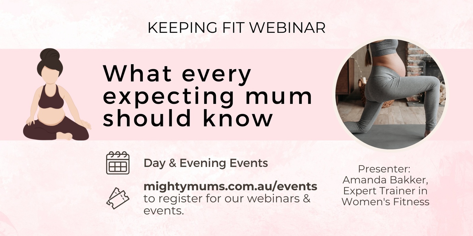 Banner image for Keeping Fit: What Every Pregnant Mum Should Know