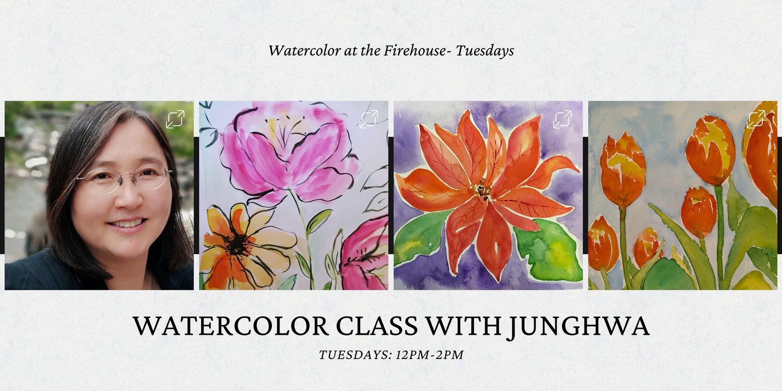 Banner image for Watercolor with Junghwa