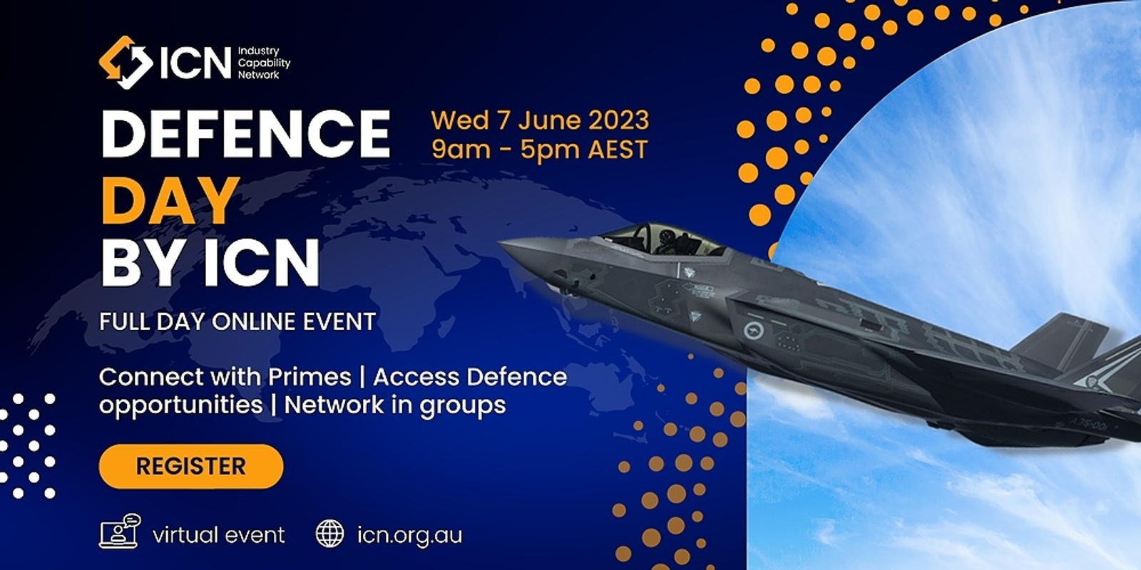 Banner image for Defence Day by ICN 2023