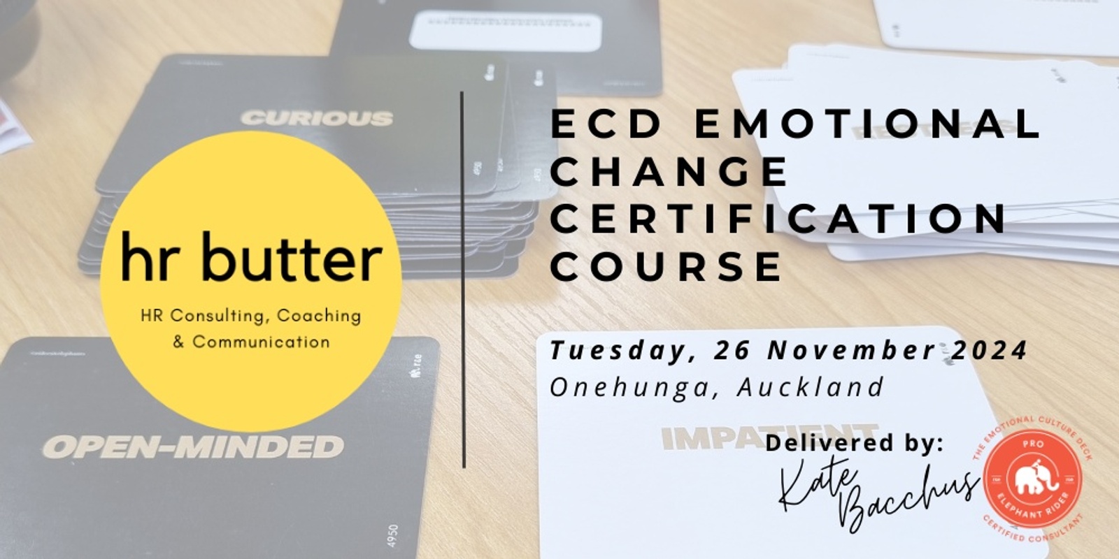 Banner image for ECD Emotional Change Strategy Course