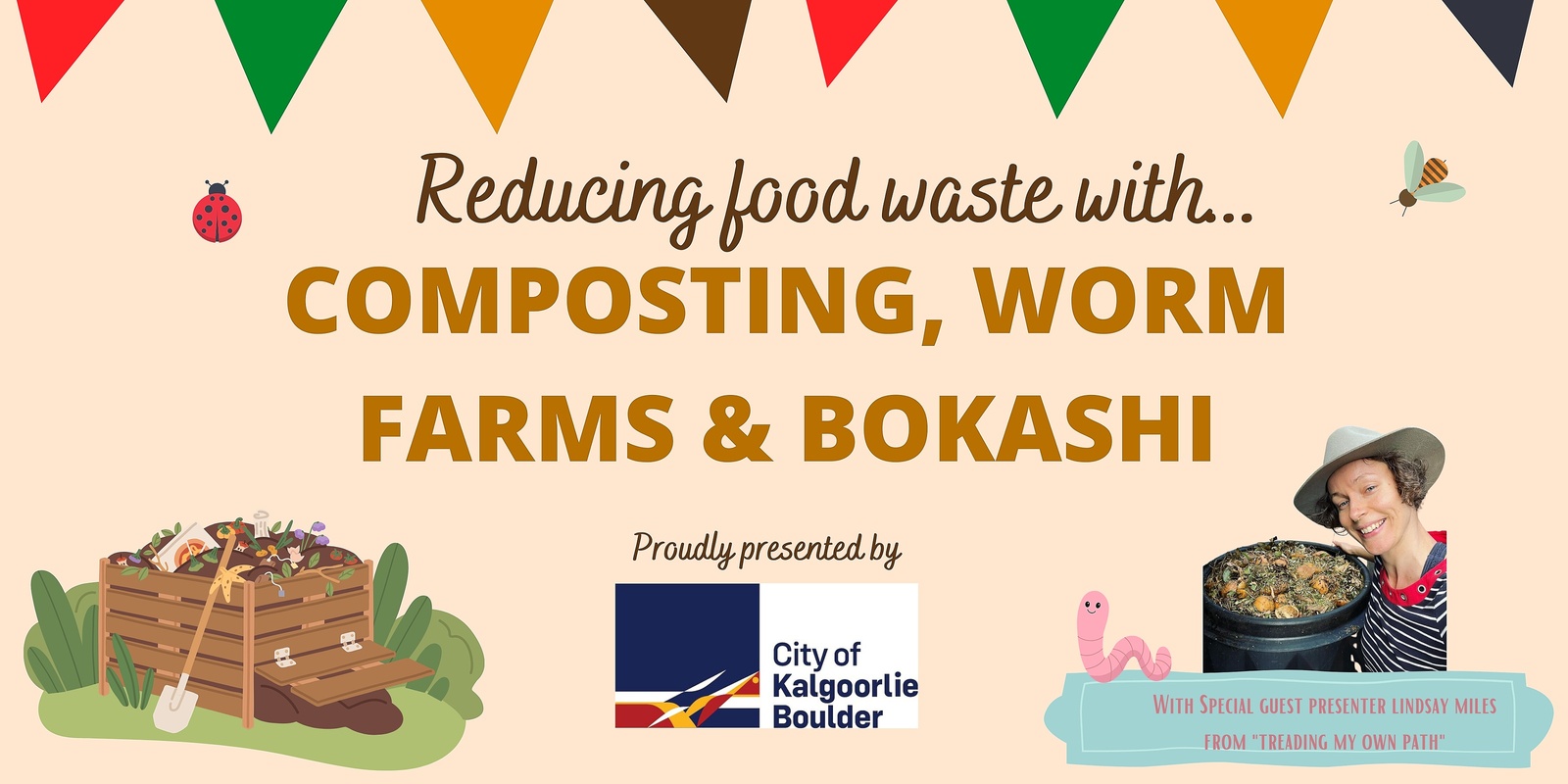 Banner image for Composting, worm farms & bokashi workshop