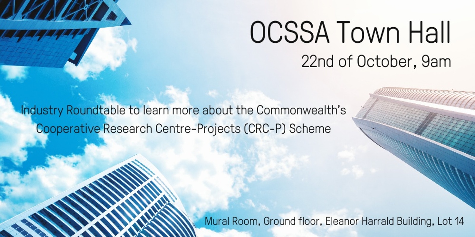 Banner image for OCSSA Town Hall