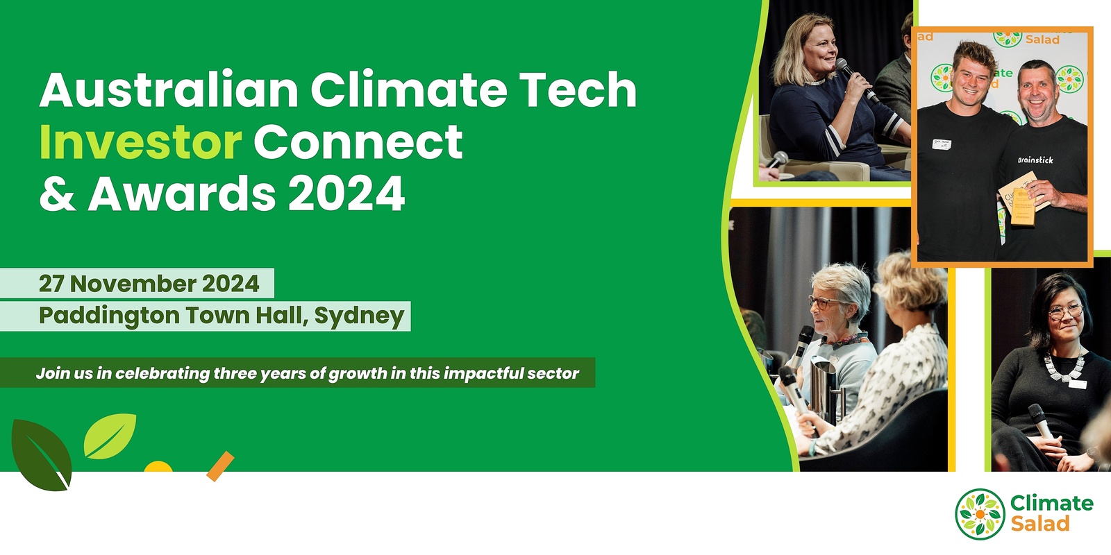 Banner image for Australian Climate Tech Investor Connect 2024