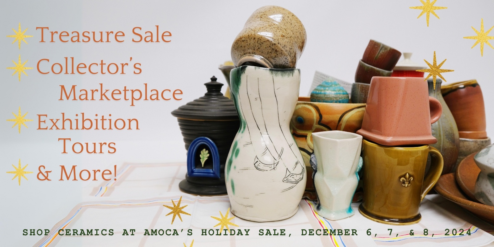 Banner image for AMOCA's Holiday Sale Weekend