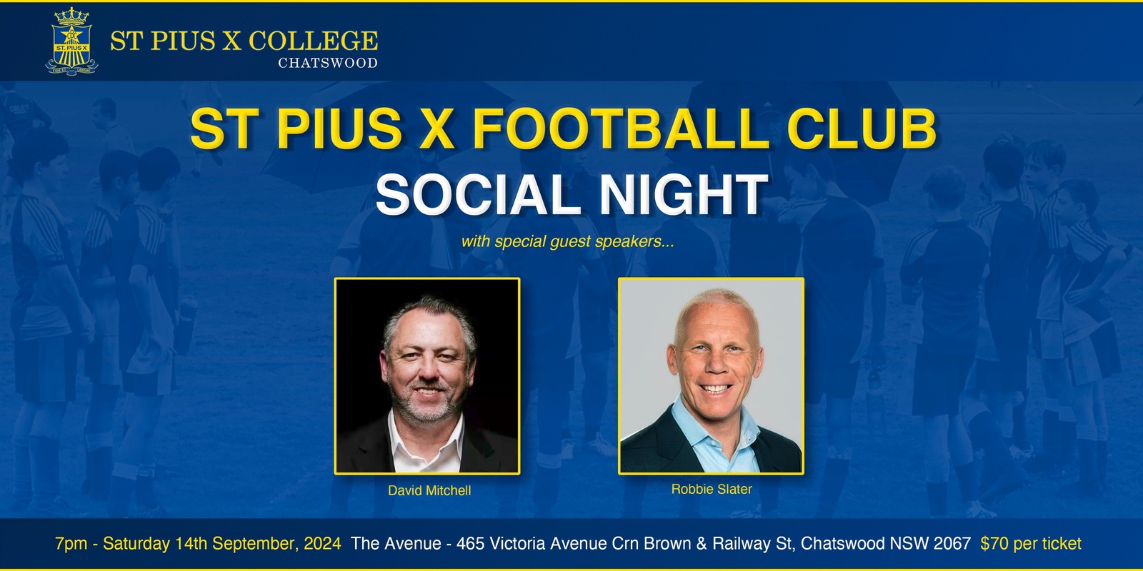 Banner image for St Pius X Football Club Social Night