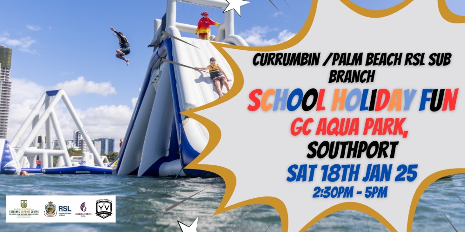 Banner image for Currumbin / Palm Beach RSL Sub Branch GC Aqua Park 