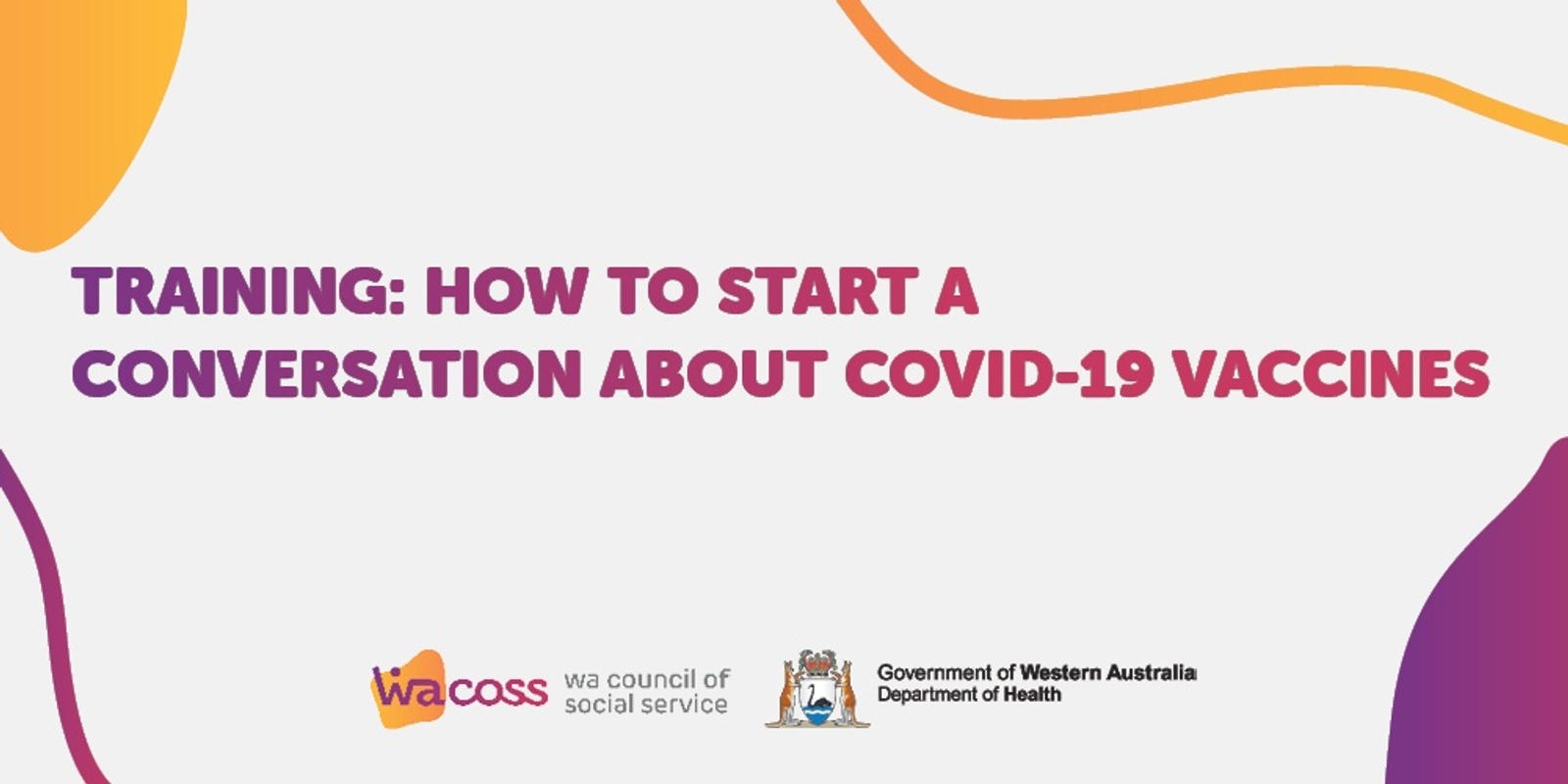 Banner image for Training 2: How to start a conversation about COVID-19 vaccines