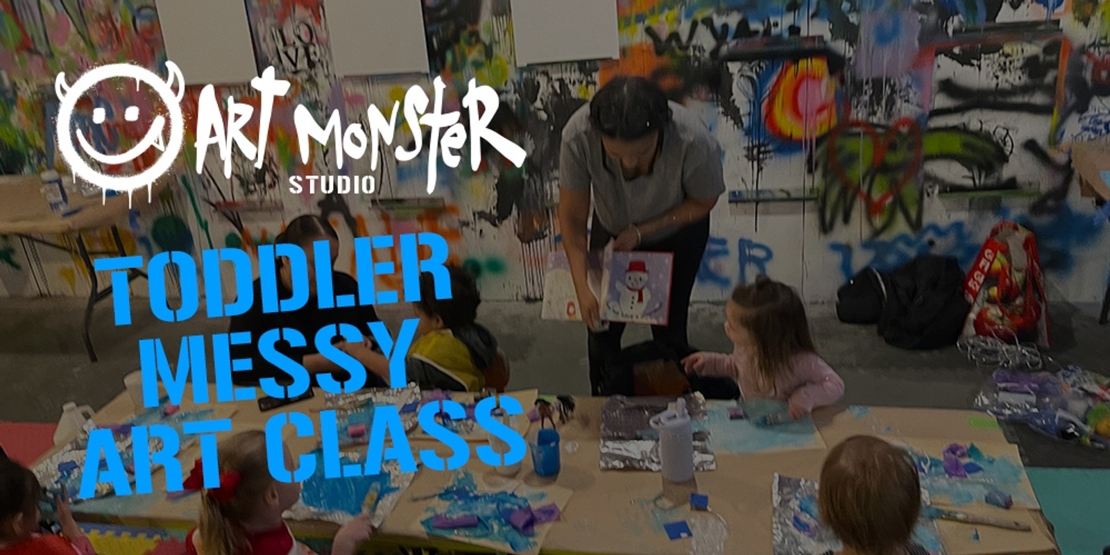 Banner image for May - Toddler Messy Art class