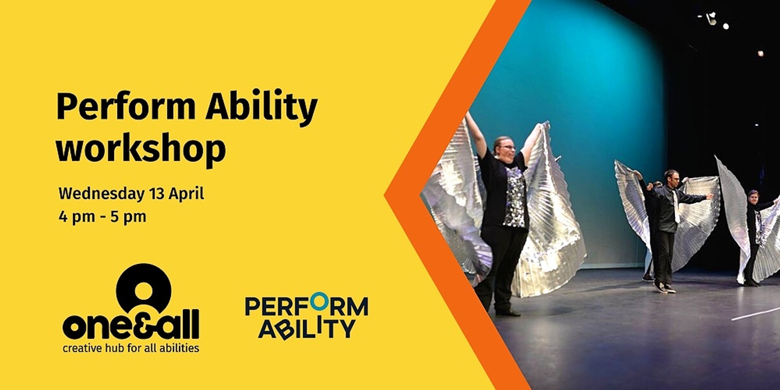 Banner image for Perform Ability - All Abilities Dancing and Singing Workshop 