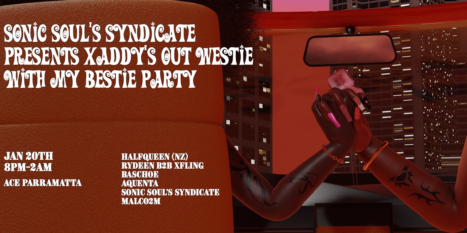Banner image for Xaddy's Out Westie with my Bestie Party x Soul Sonic's Sydnicate