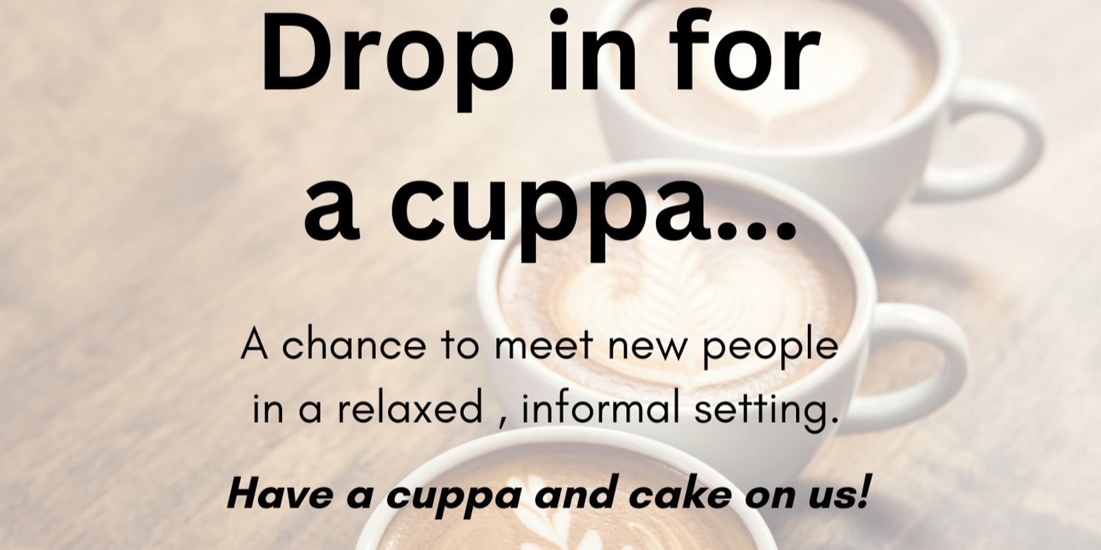 Banner image for Social Cuppa - Just for Blokes