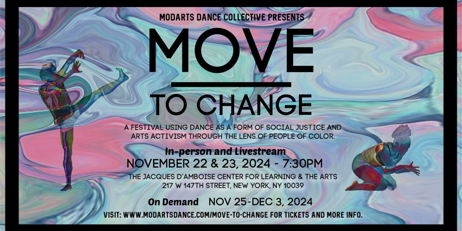 Banner image for MODArts Dance Collective (MADC) presents Move to Change