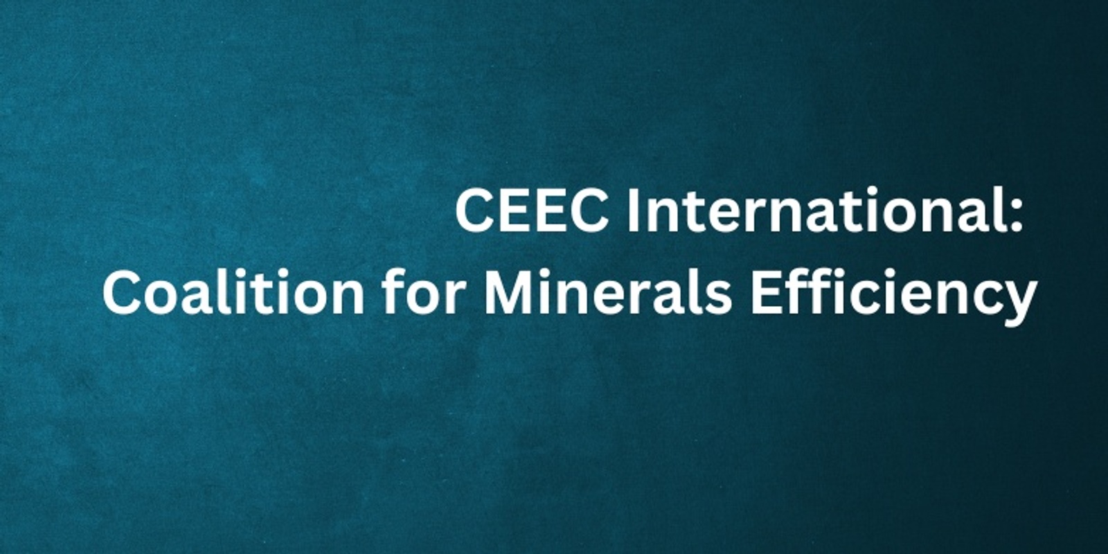 CEEC International's banner