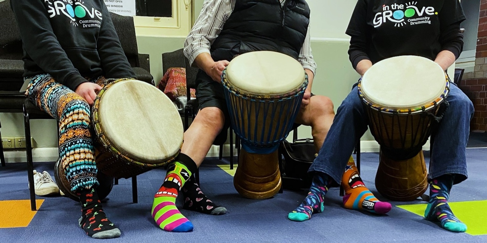 Banner image for INTERMEDIATE Community Drumming (Oct-Nov 24)