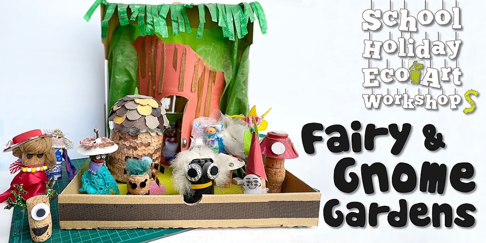 Banner image for Fairy & Gnome Gardens School Holiday Workshop