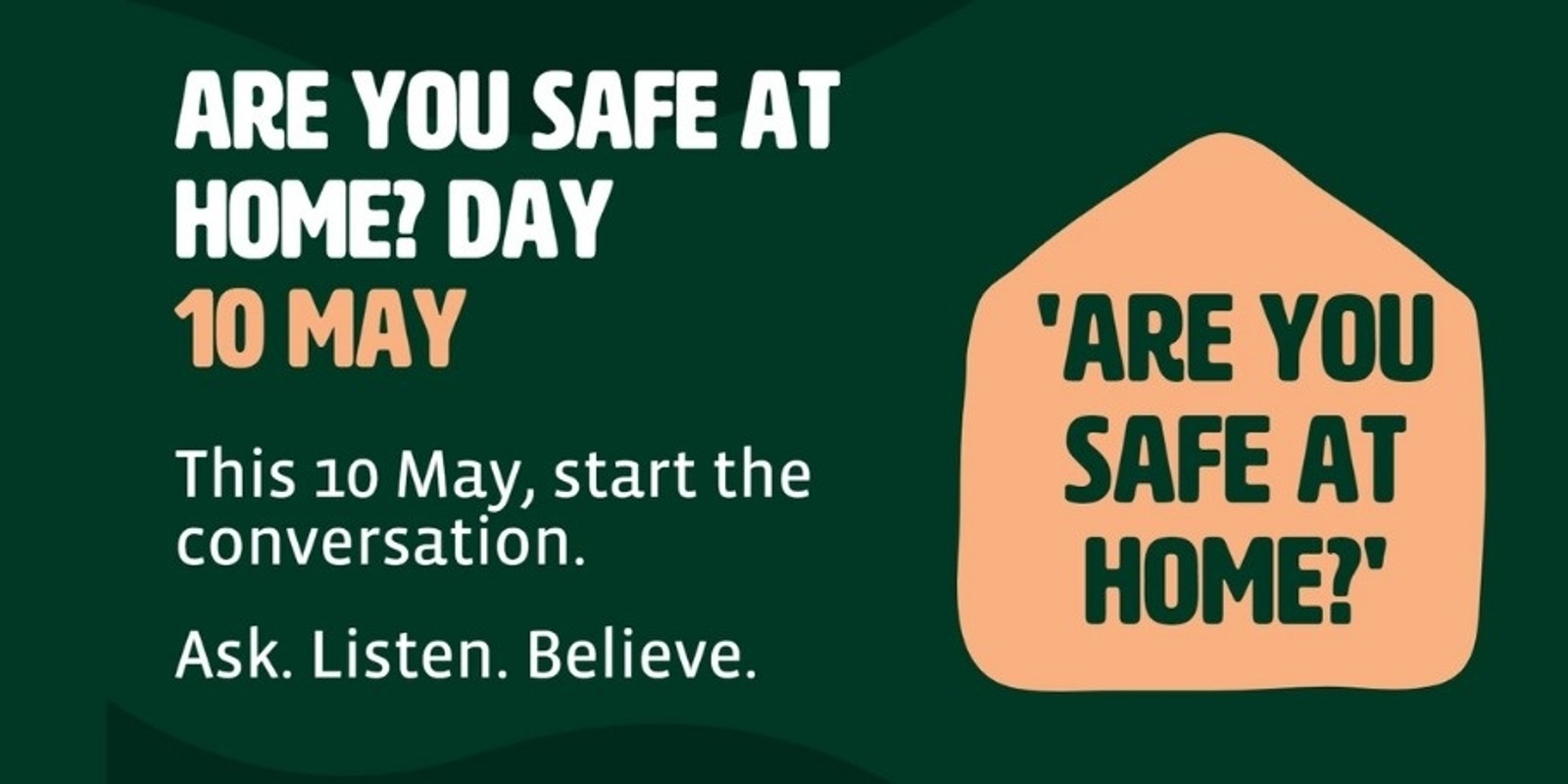 Banner image for Are You Safe At Home? Day?