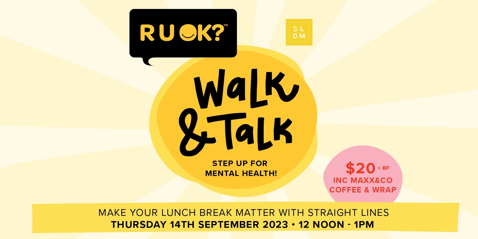 Banner image for RUOK? Day - Walk & Talk