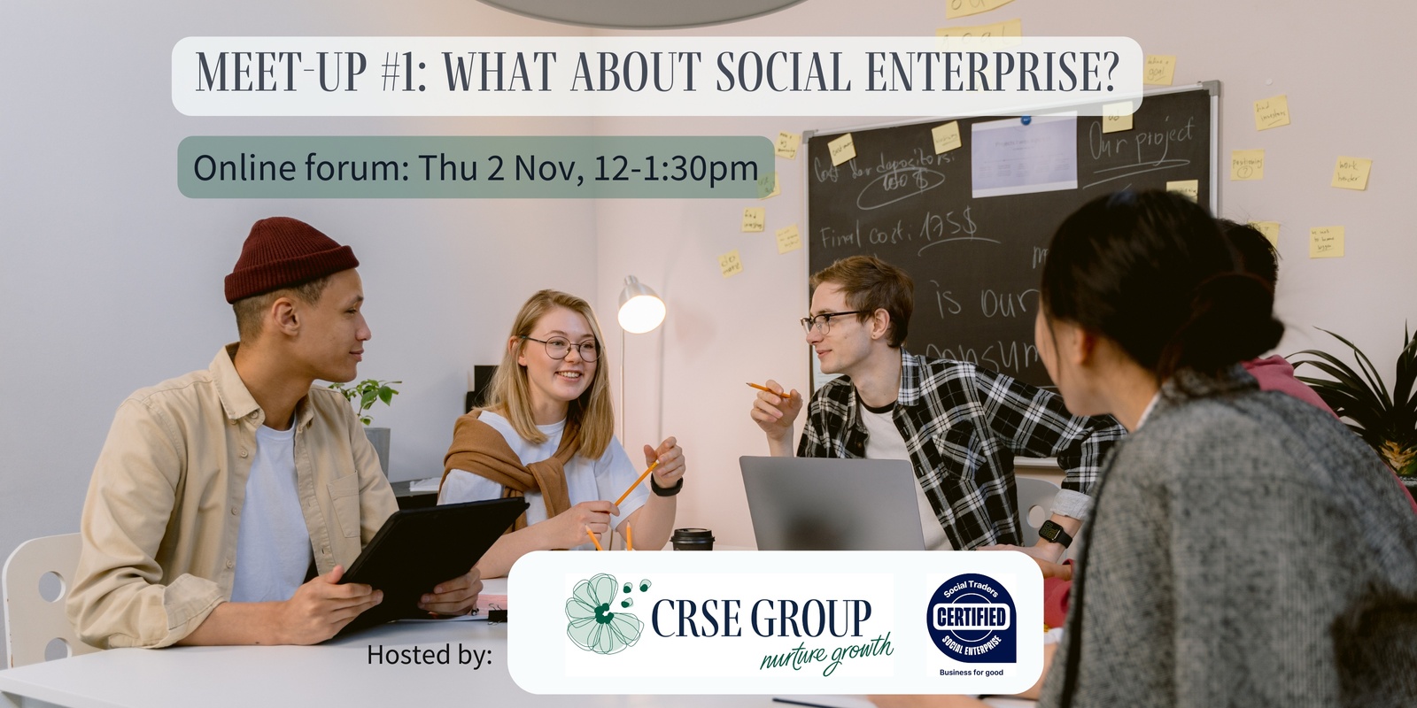 Banner image for Meet-up #1: What about Social Enterprise?