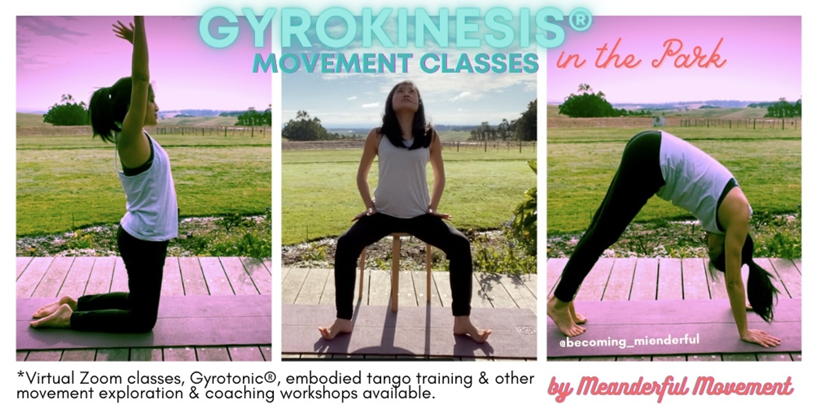 Banner image for GYROKINESIS® Movement Classes in the Park