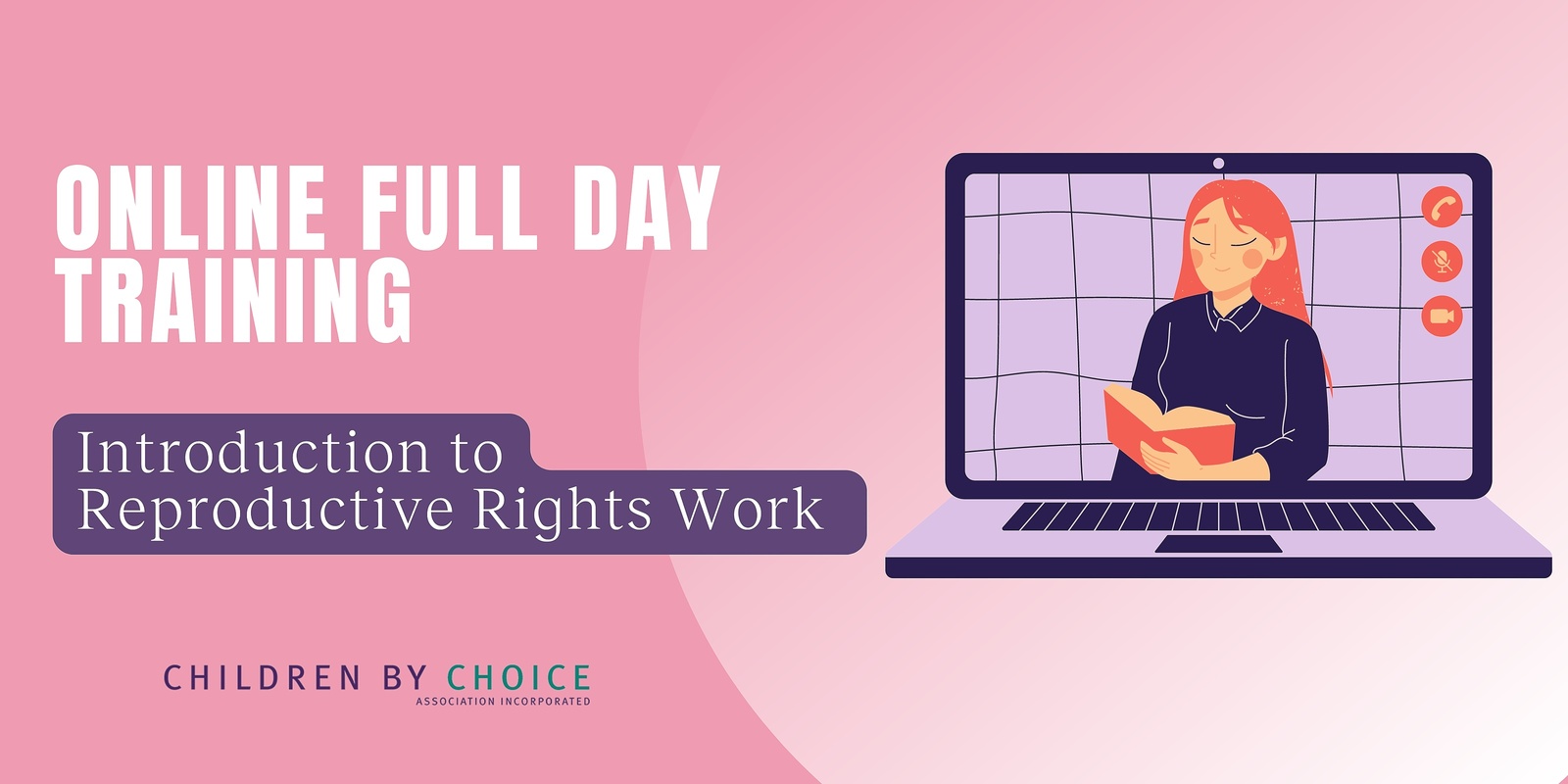 Banner image for Online Full day training: Introduction to Reproductive Rights Work