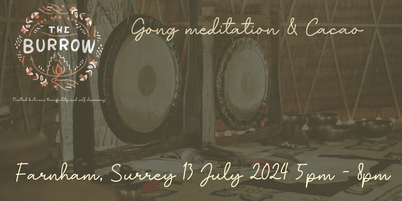 Banner image for Forest Harmony: Gong Meditation & Cacao