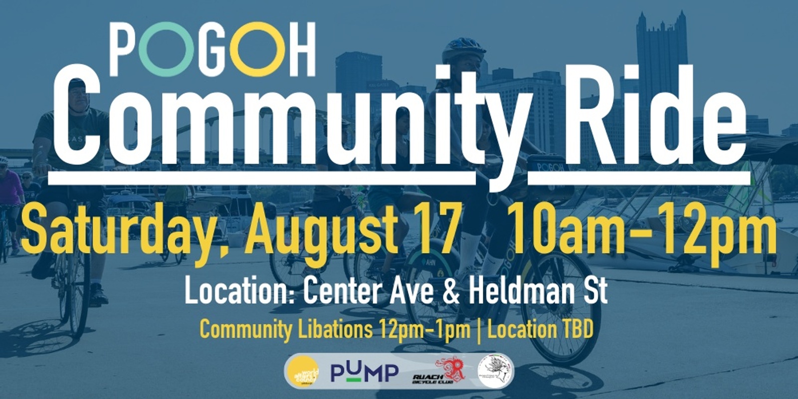 Banner image for August 17th - POGOH Community Ambassador Ride
