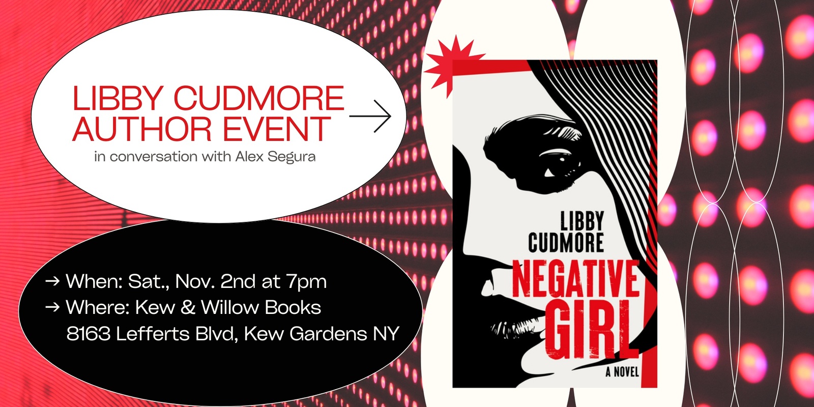 Banner image for Libby Cudmore Author Event