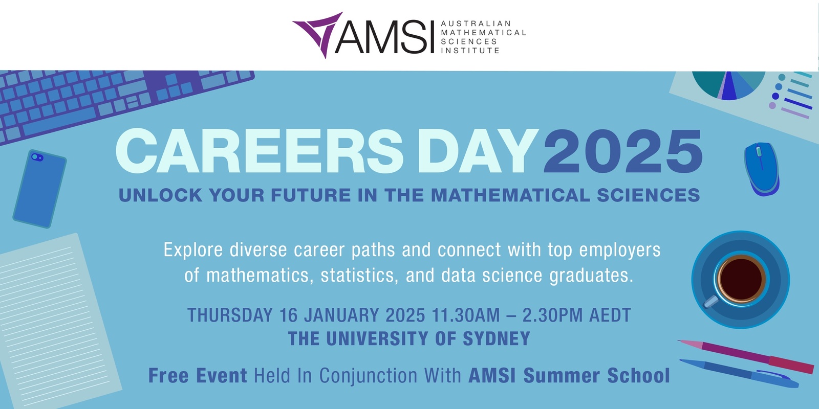 Banner image for AMSI Careers Day 2025