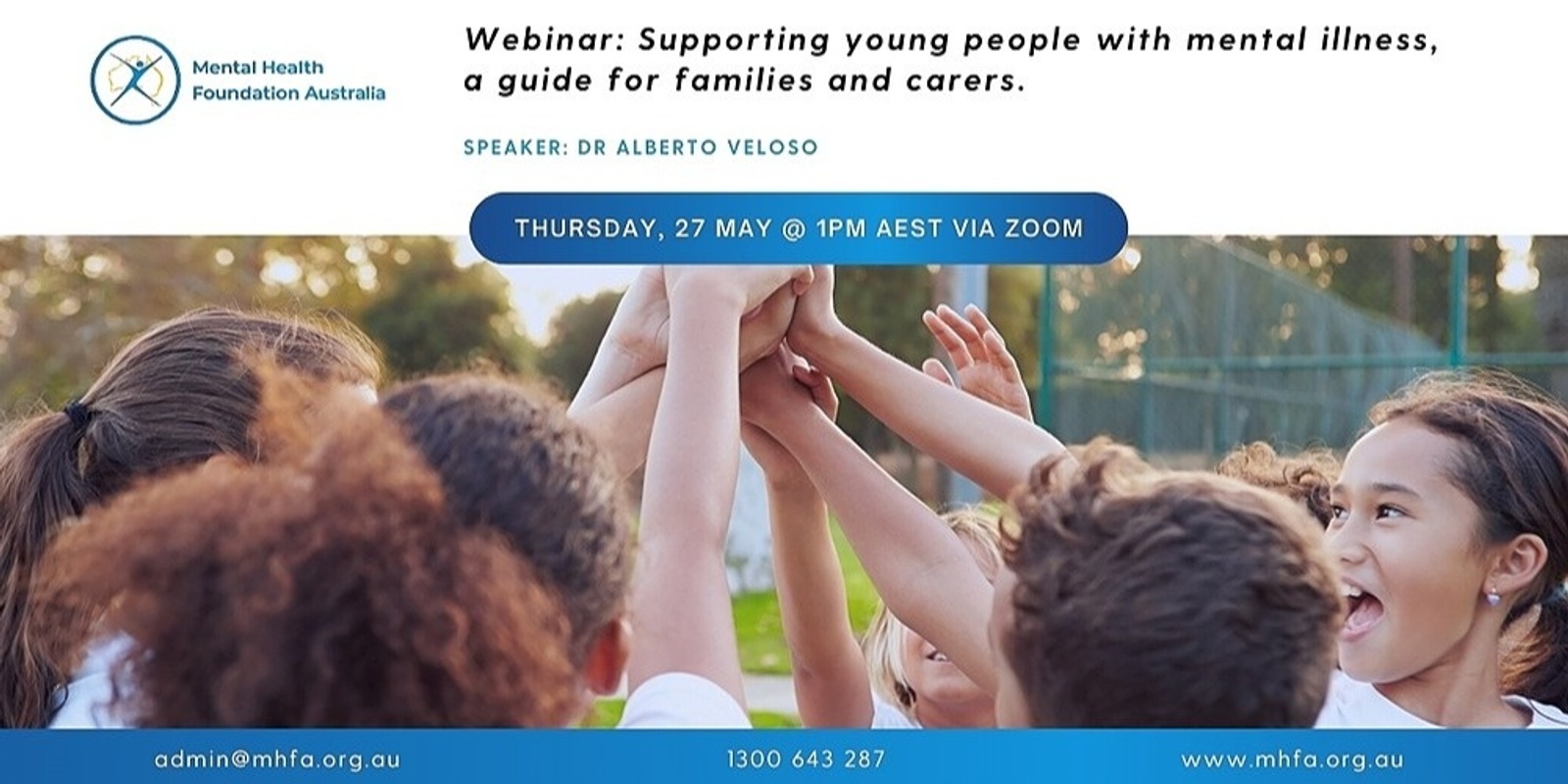 Banner image for Webinar: Supporting Young People with mental illness, a guide for families and carers