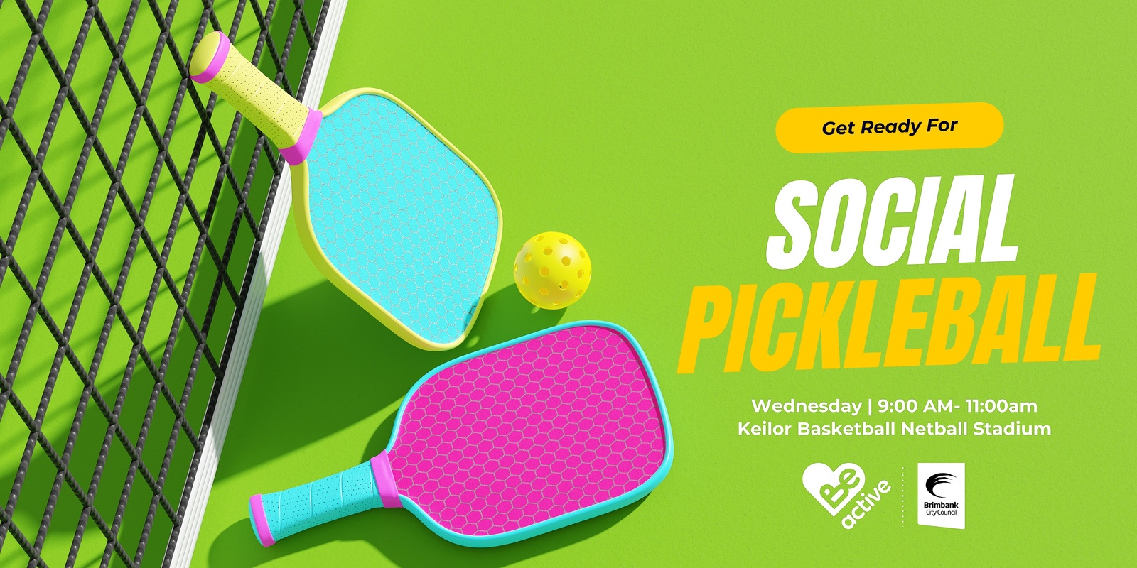 Banner image for IN2Tennis - Social Pickleball 