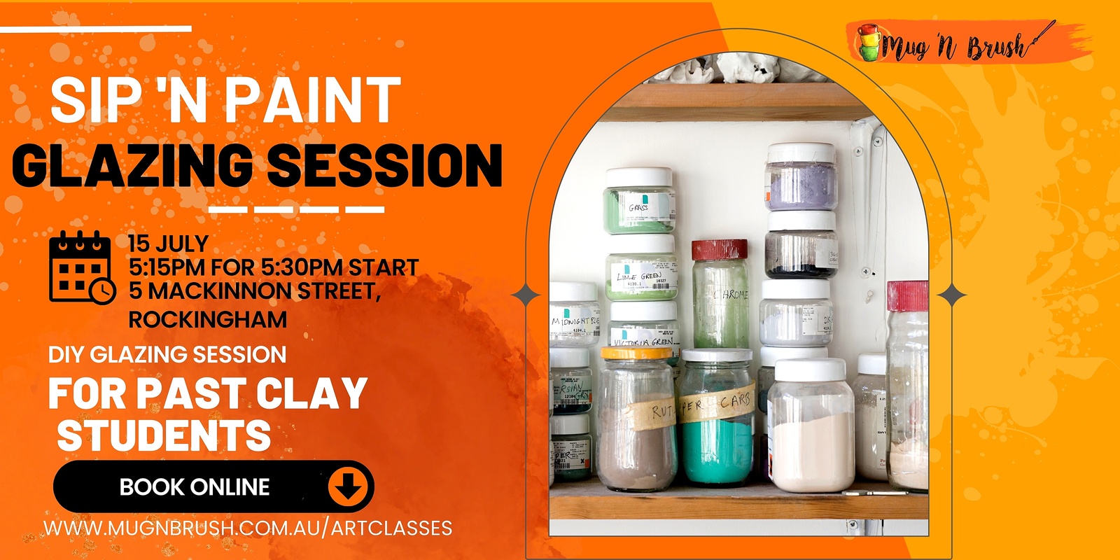 Banner image for Specialised Glazing Session - July