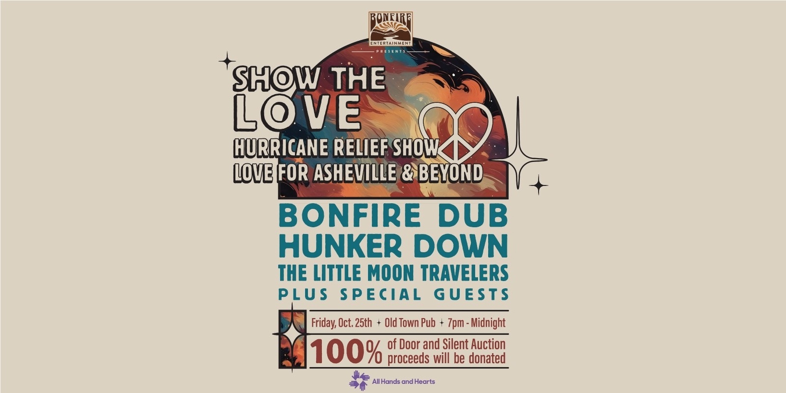 Banner image for Show the Love - Hurricane Relief Show for Asheville and Beyond