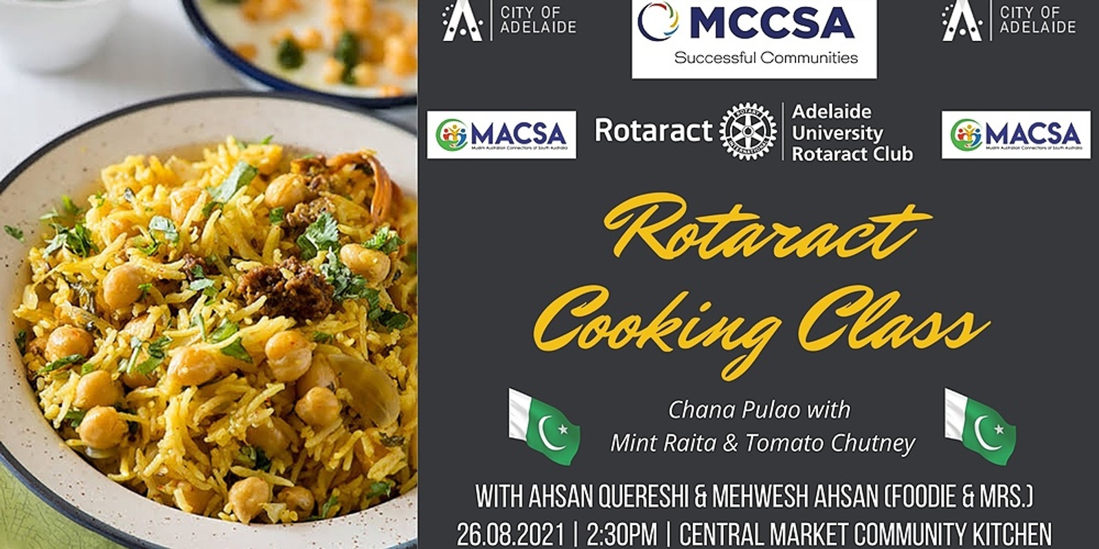 Banner image for Rotaract Cooking Class: Pakistan