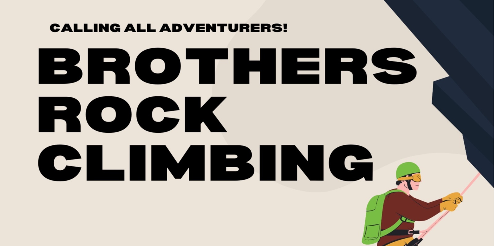 Banner image for Brothers Rock Climbing