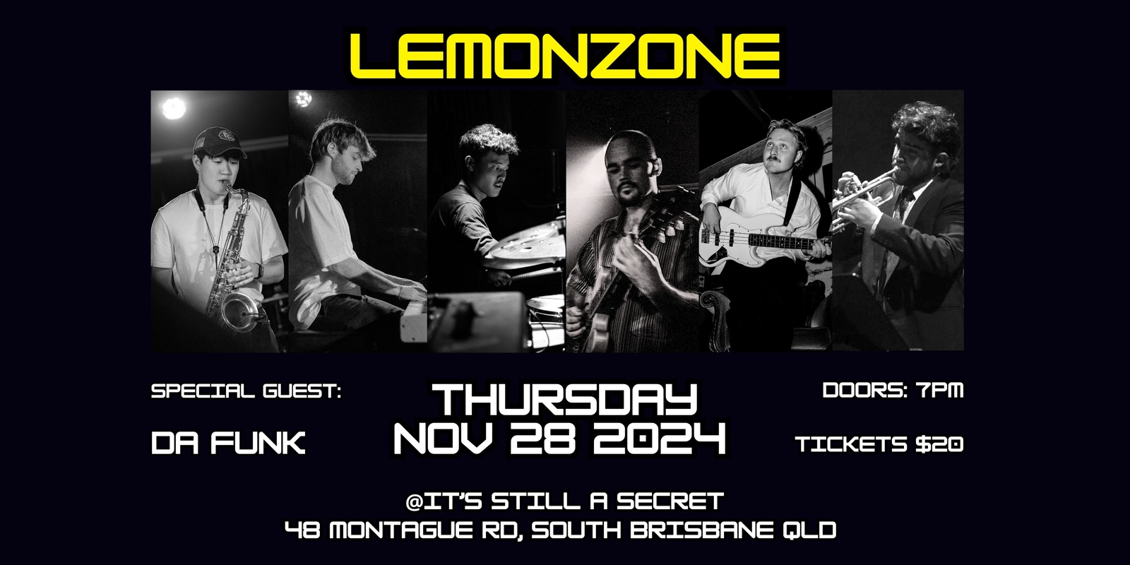 Banner image for Lemonzone LIVE (w/Da Funk)