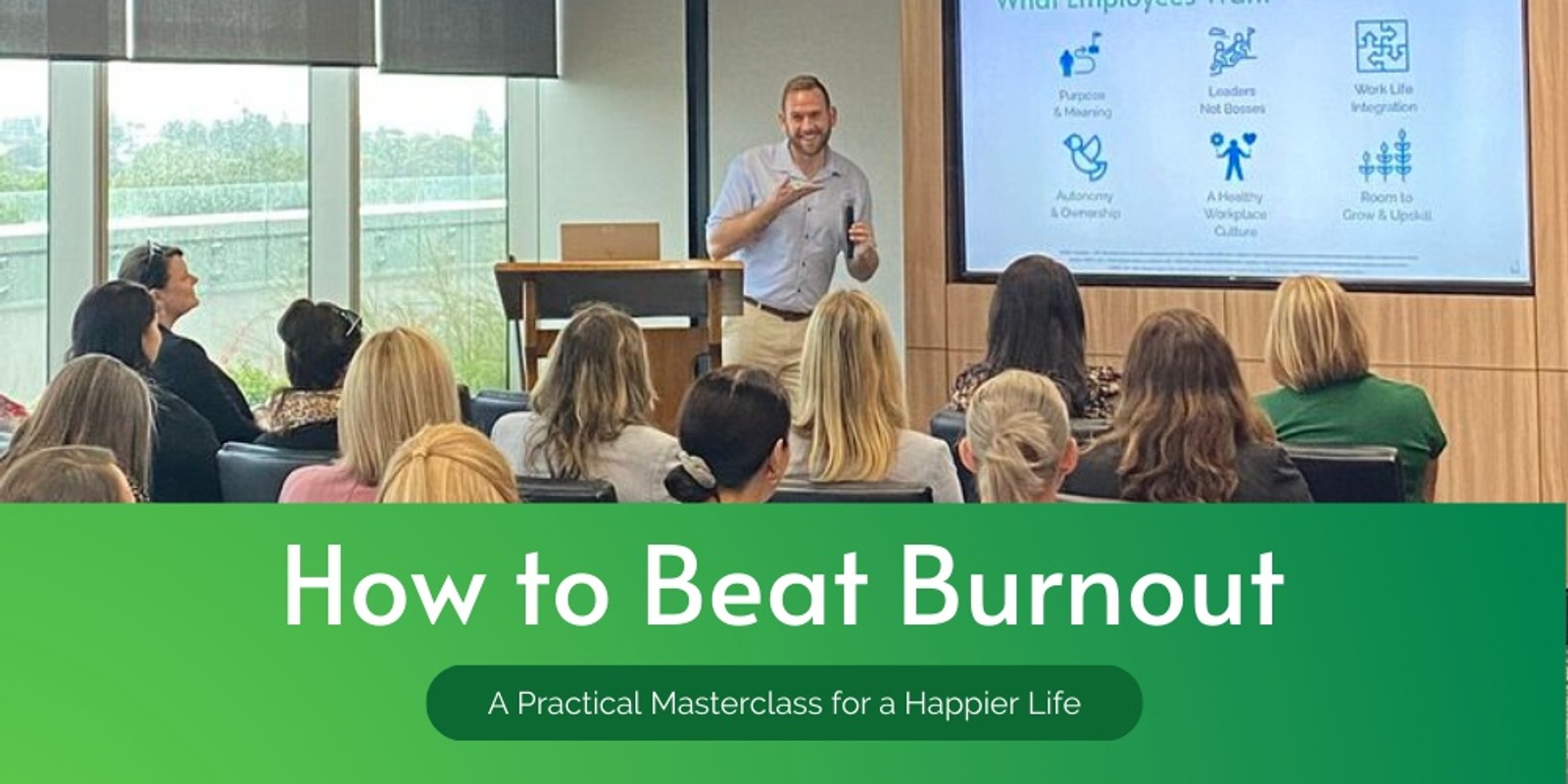 Banner image for How to Beat Burnout