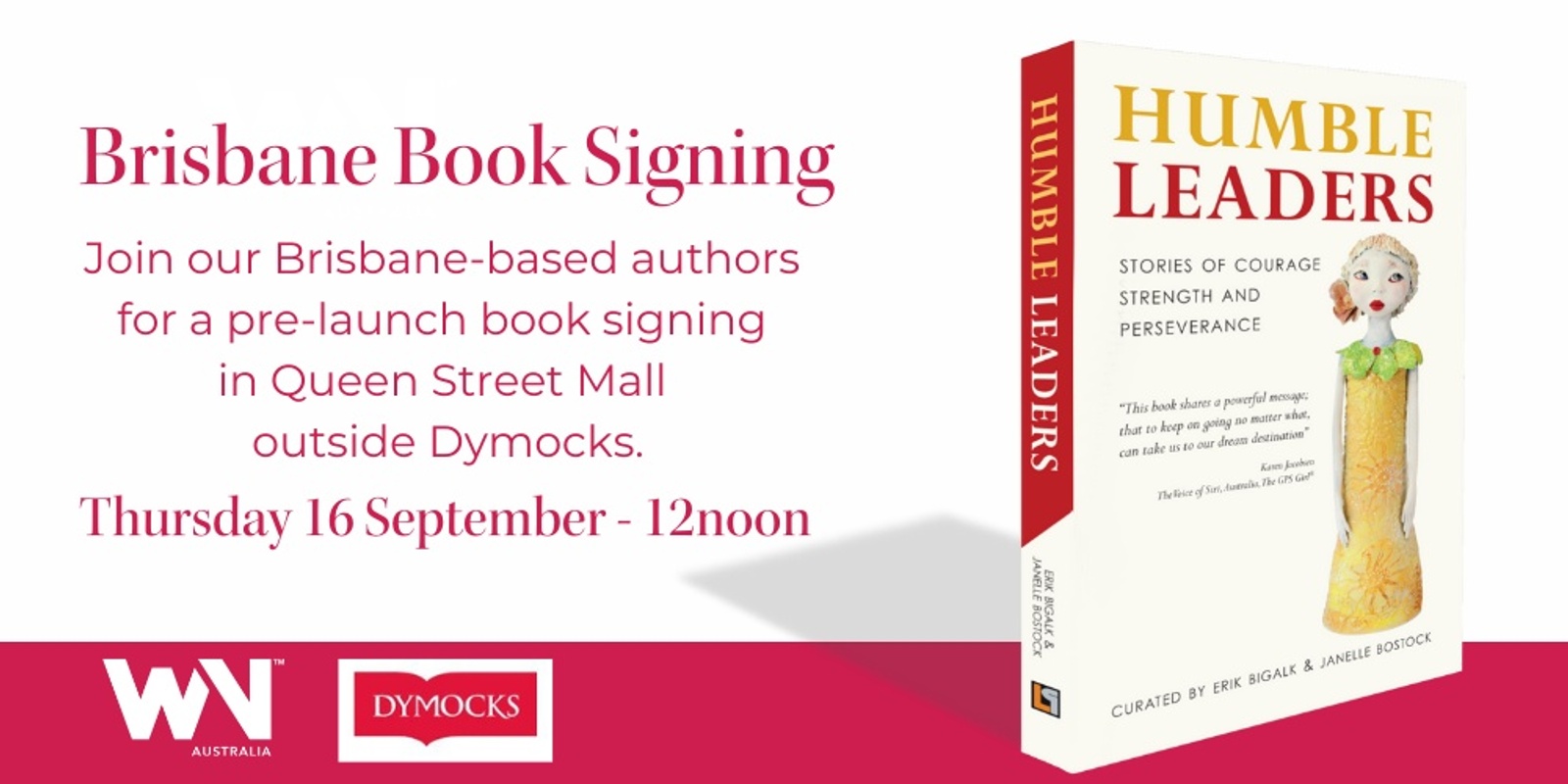 Banner image for Book Launch Queen Street Mall Rotunda