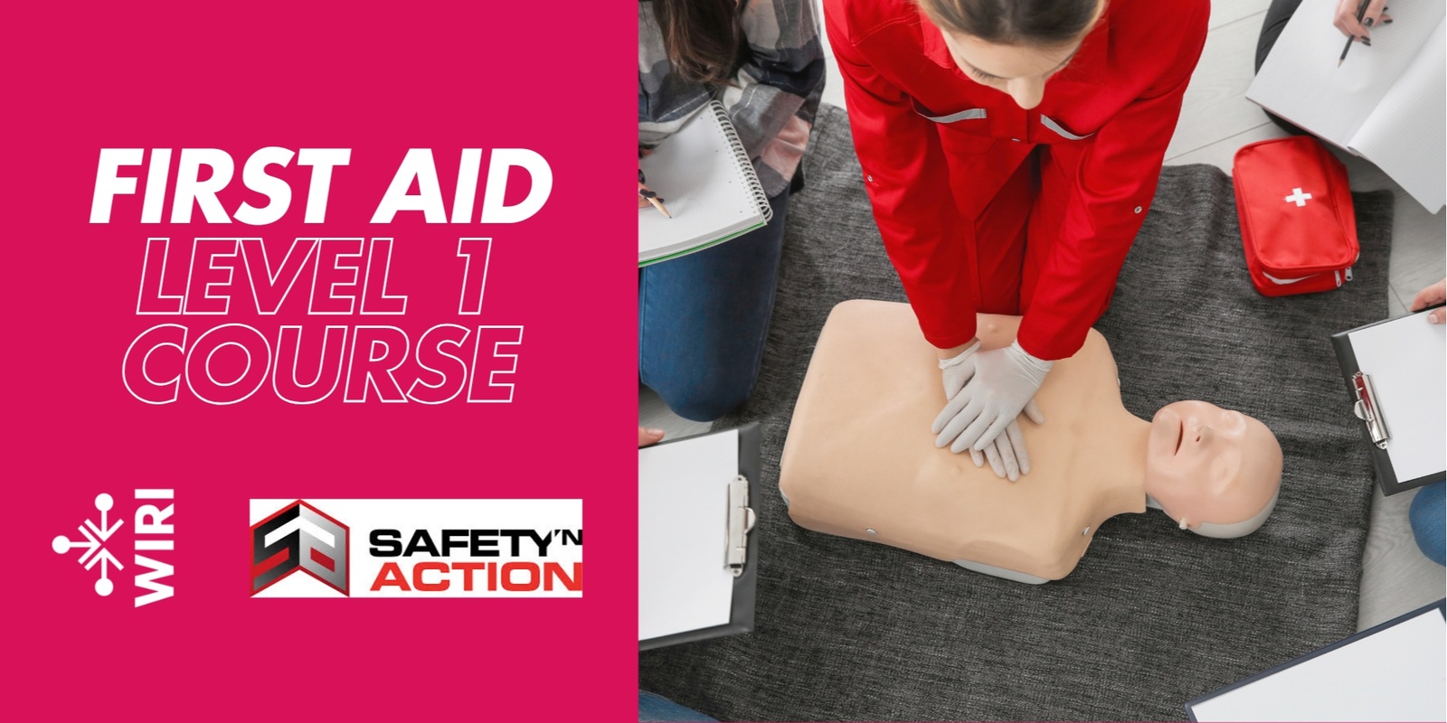 Banner image for First Aid with Wiri Business & Safety 'n Action