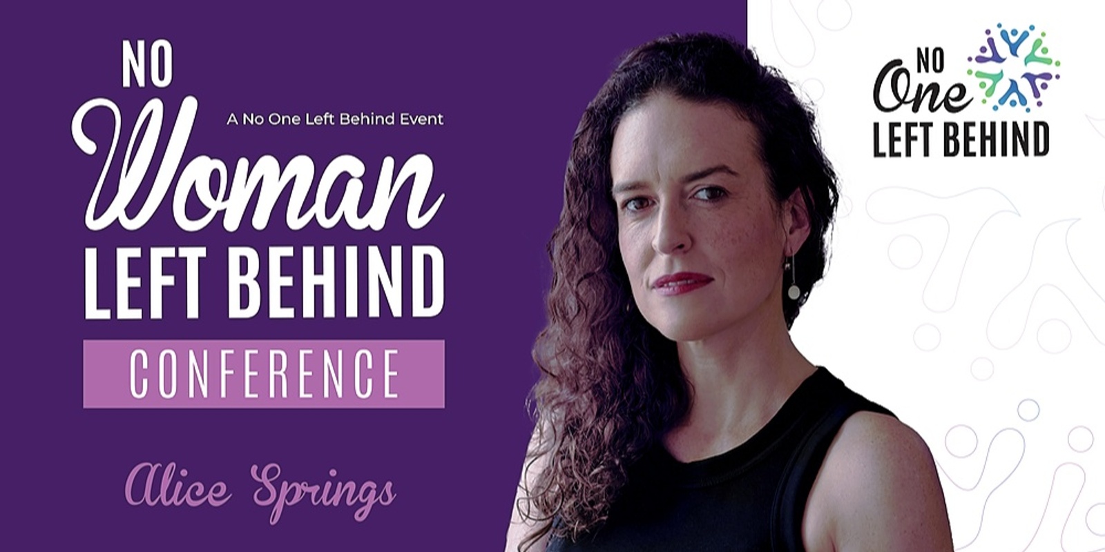 Banner image for 2023 No Woman Left Behind Conference Alice Springs