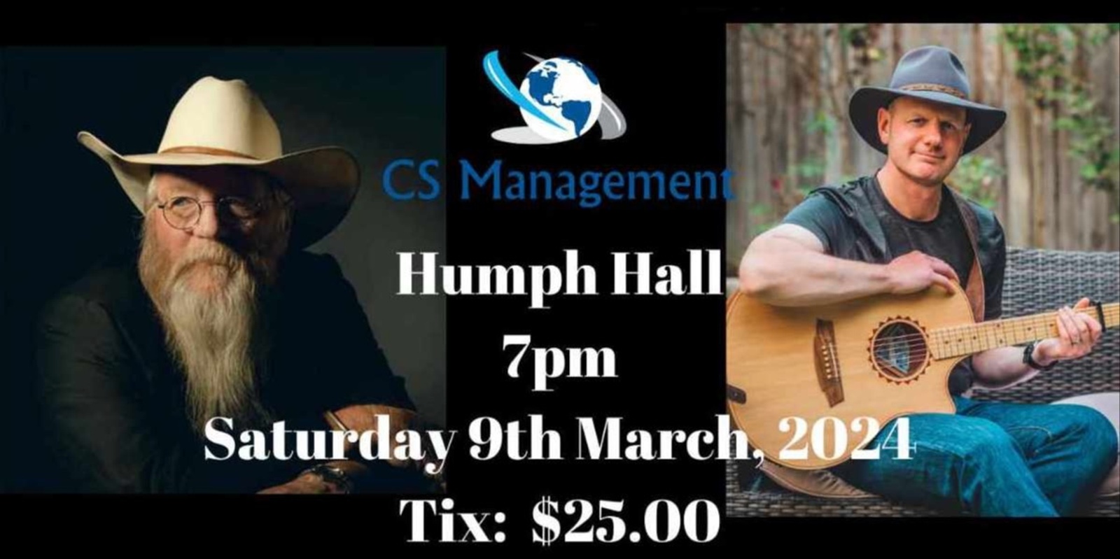 Banner image for Allan Caswell & Ben Walker @ Humph Hall