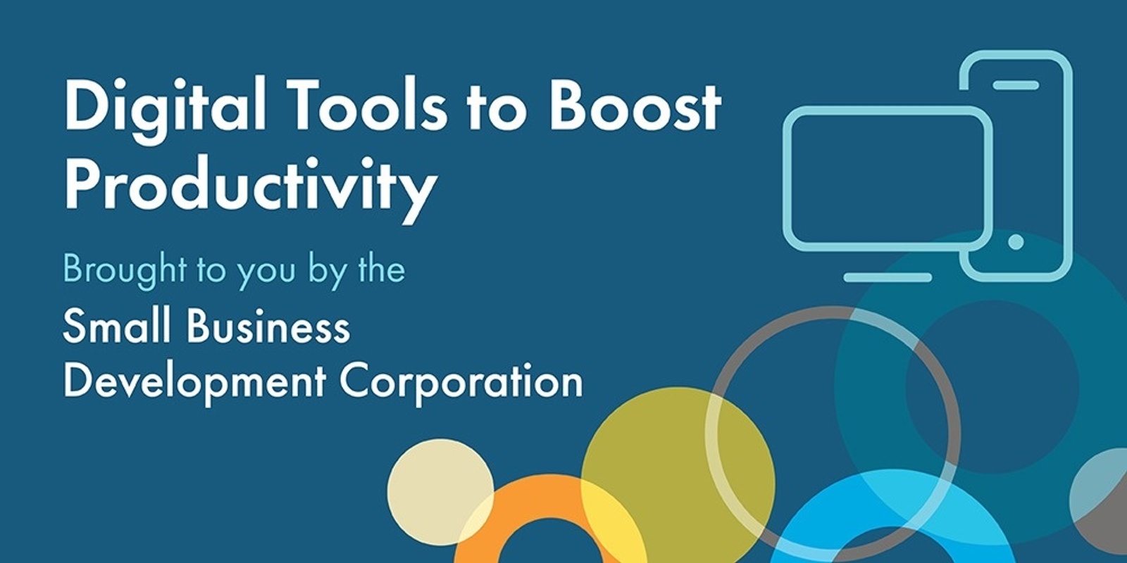 Banner image for Digital Tools to Boost Productivity