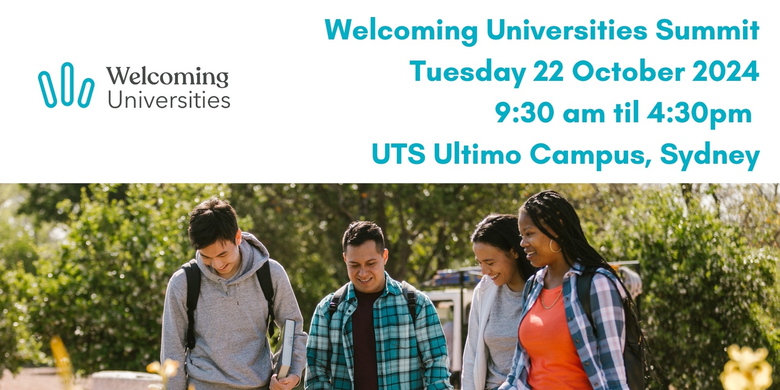 Banner image for Welcoming Universities Summit