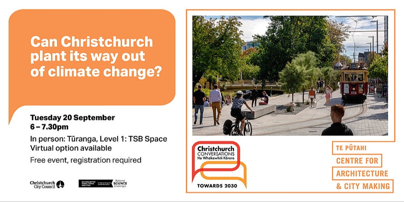 Banner image for Can Christchurch Plant Its Way Out of Climate Change?