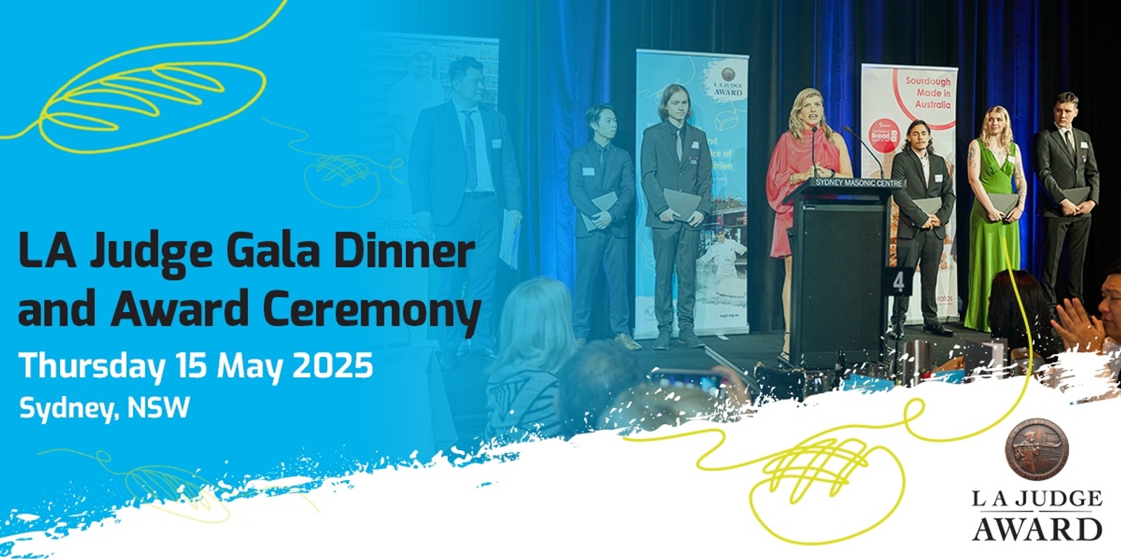 Banner image for LA Judge Gala Dinner and Awards Ceremony 2025