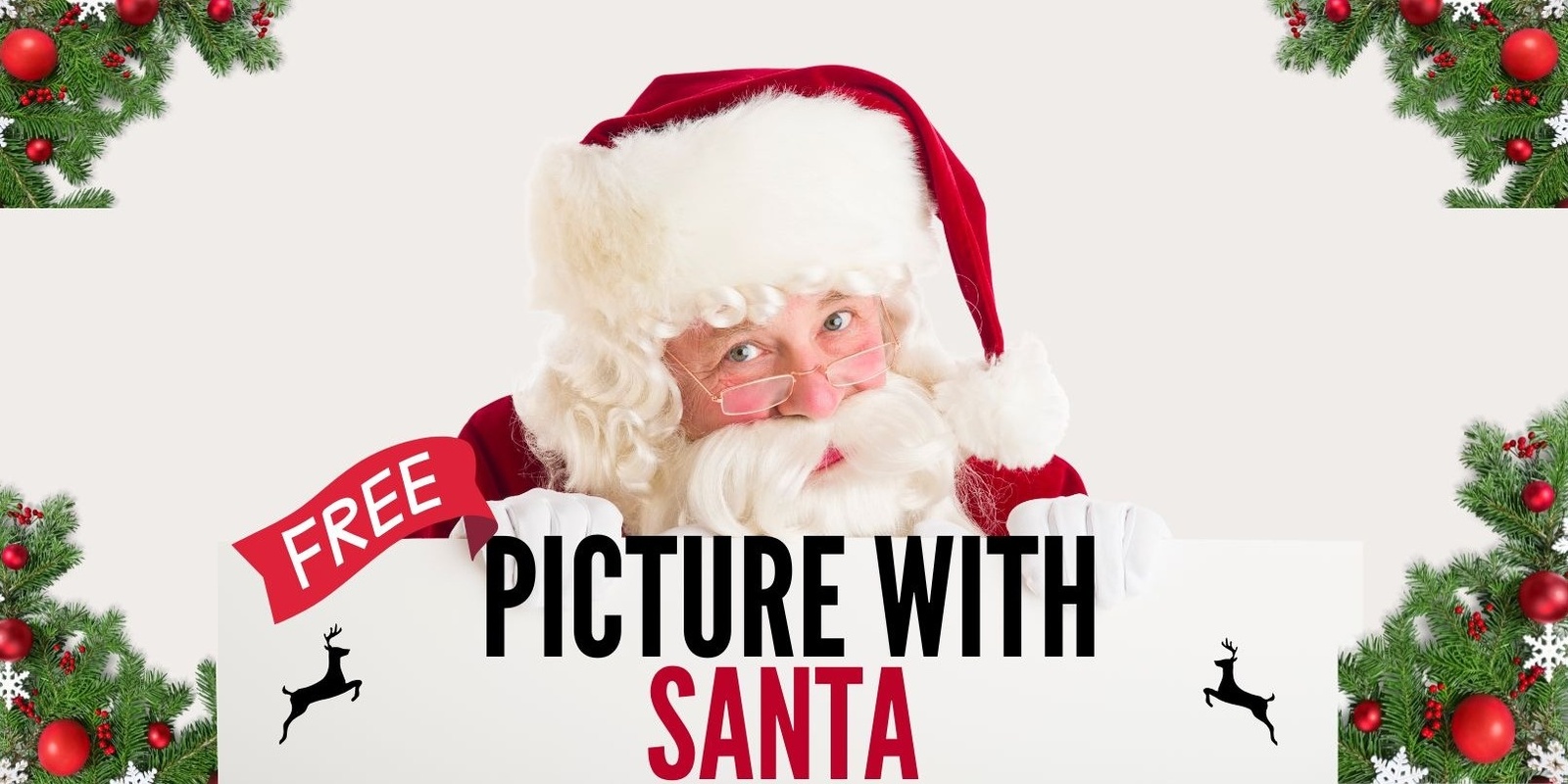 Banner image for Free picture with Santa