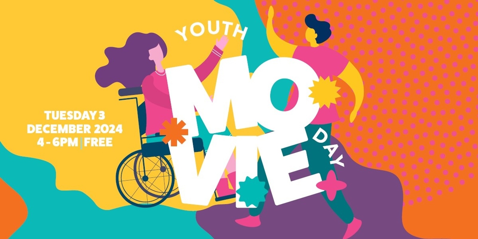 Banner image for International Day of People with Disability Youth Movie Day